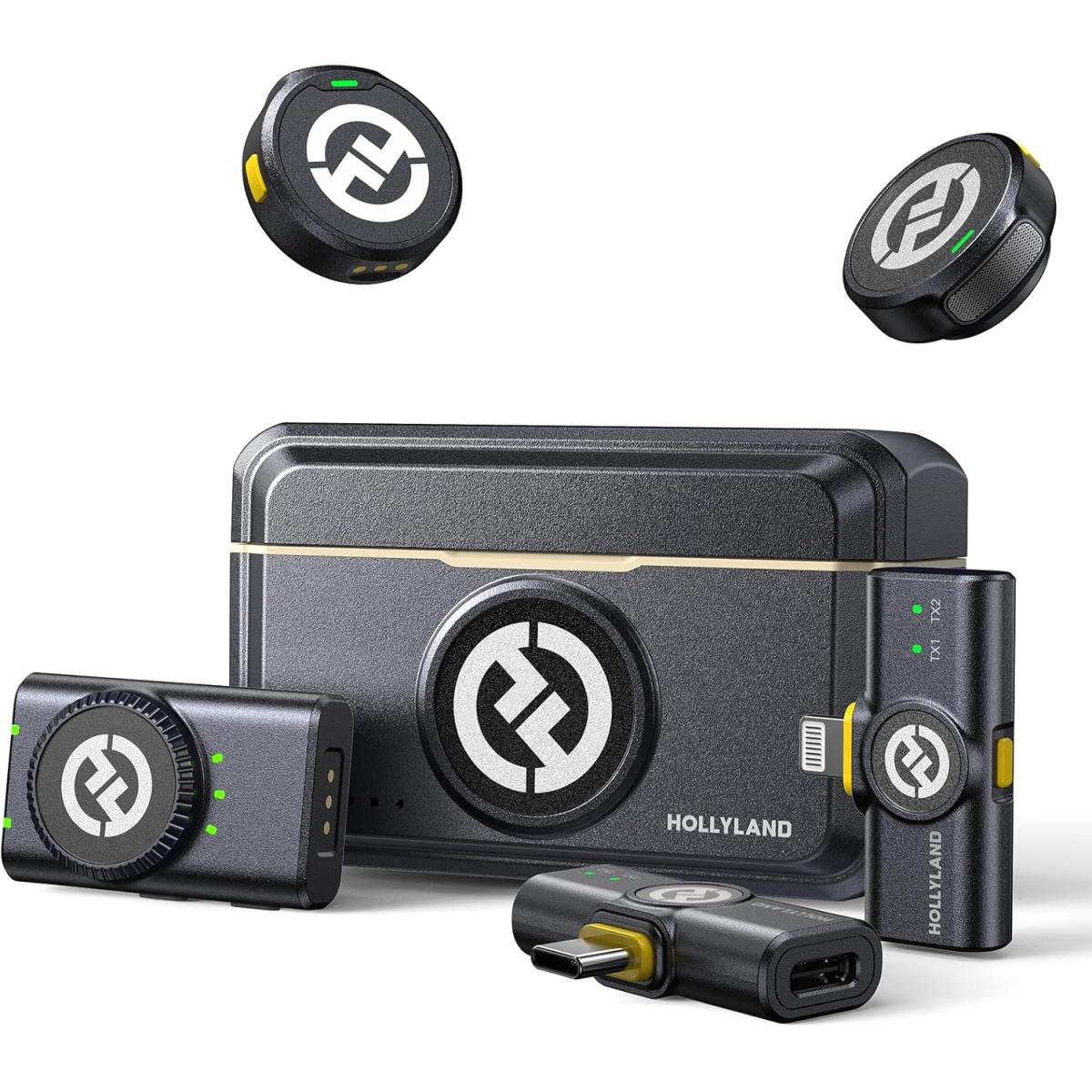 Hollyland LARK M2 Combo Wireless Lavalier Microphone System